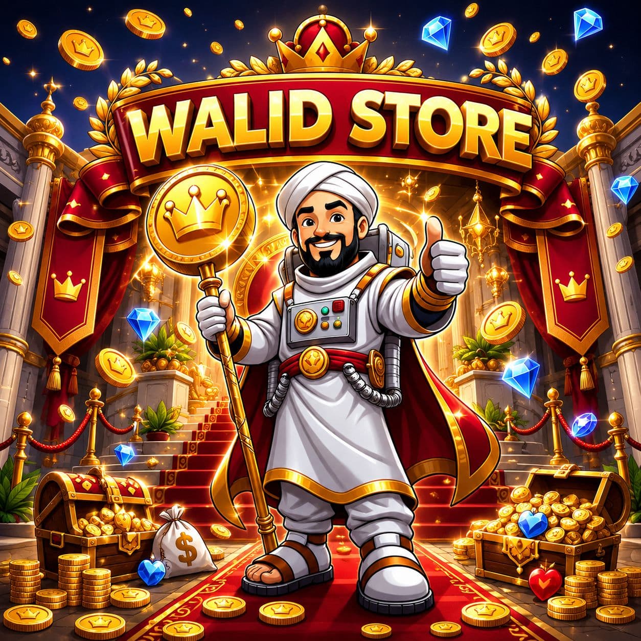 Walid Store logo